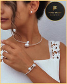 سرویس مرواریدی زنانه طرح طوق