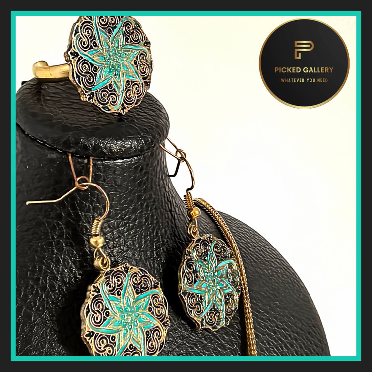 نیم ست سنتی زنانه طرح اسلیمی