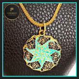 نیم ست سنتی زنانه طرح اسلیمی