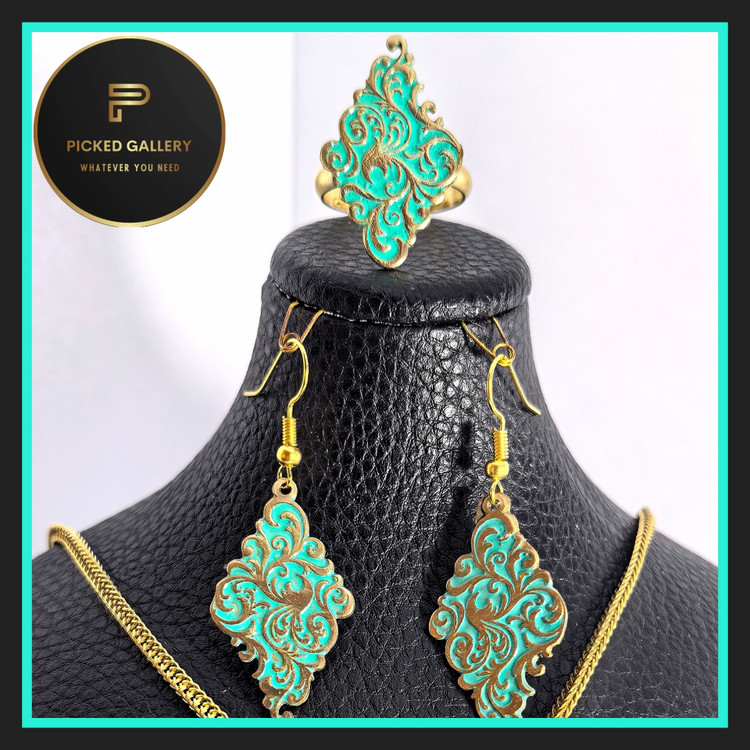 نیم ست سنتی زنانه طرح اسلیمی